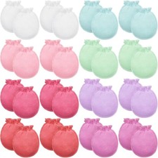 16 Pairs Newborn Baby Cotton Mittens No Scratch Gloves Unisex 0-6 Months