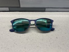Ray-Ban Kids' Eyeglasses RJ 9539S 255/3R Matte Blue/green Metal Frame 48 17 130