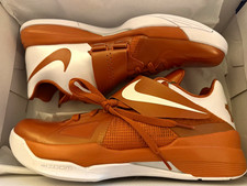 Nike Zoom KD IV Texas Desert Orange/White Bas...