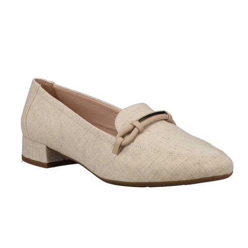 Easy Spirit Carlina Slip On Loafers Womens Beige E-CARLINA2-110 - Picture 2 of 5