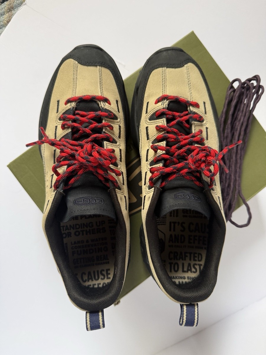 シューズ tk.88 KEEN JASPER ZIONIC SAFARI/SKY CAPTAIN MENS Size 10 Hiking Trail