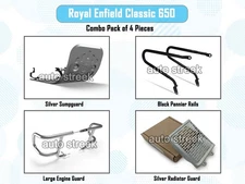 GENUINE ROYAL ENFIELD CLASSIC 650 4 PCS ACCESSORIES COMBO PACK CP-16