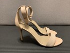 Tory Burch Ellie Stiletto Pink Suede Leather Sandals Heels Sz 7M — photo 2