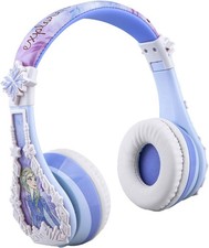 Frozen 2 Bluetooth Headphones for Kids Wireless with Microphone Adjustable Fit