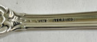 Set of 2 Sterling Silver Lunt Eloquence Ornate Floral Salad Forks 87.4 Grams — photo 6