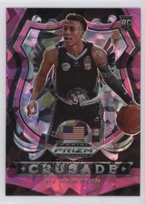 2020-21 Panini Prizm Draft Picks Crusade Pink Ice Prizm RJ Hampton #93 1i5t