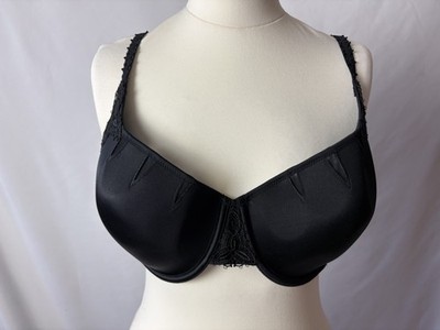 Schalen BH schwarz mit Bügel von PLAYTEX Gr. 85 D  NEUWARE