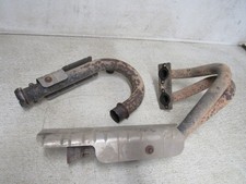 12 POLARIS RZR 4 800 EPS HEADER EXHAUST MANIFOLD HEAD PIPES MID STOCK OEM #9975