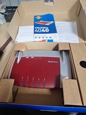 AVM Fritz! Box 4040 modem router wireless cavo/DSL/fibra nuovo imballato GRATIS UK P&P 