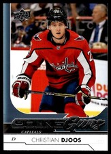 2017-18 Upper Deck Young Guns Christian Djoos Rookie Washington Capitals #451