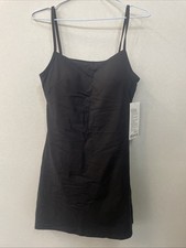 Lululemon Align Cami Strap Dress UK Size 12-14 US Size 8 Black