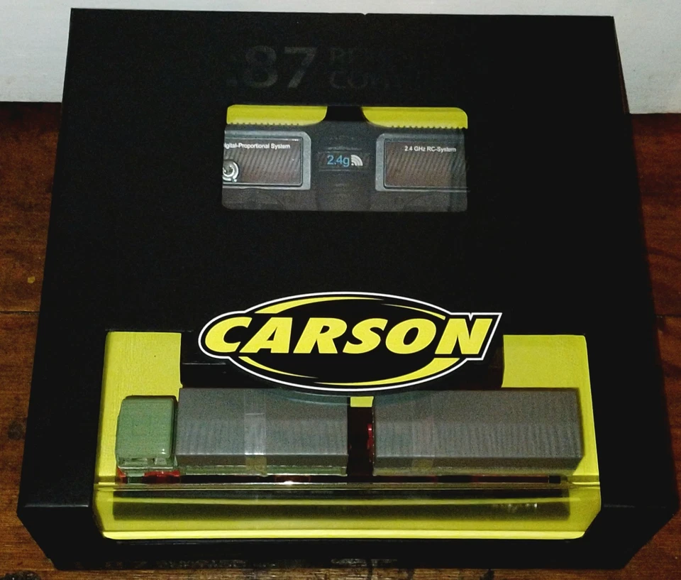 CARSON 1:87 - MB 1620 Plane mit Anhänger - ger - Grün - 2.4 GHz - 100%RTR - Bild 4 von 4