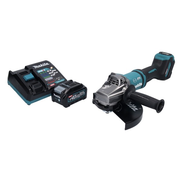 Makita Ga 038 GM1 Akku Winkelschleifer 40 V Max. 230 Mm + 1X Akku 4,0 Ah + Lader-image