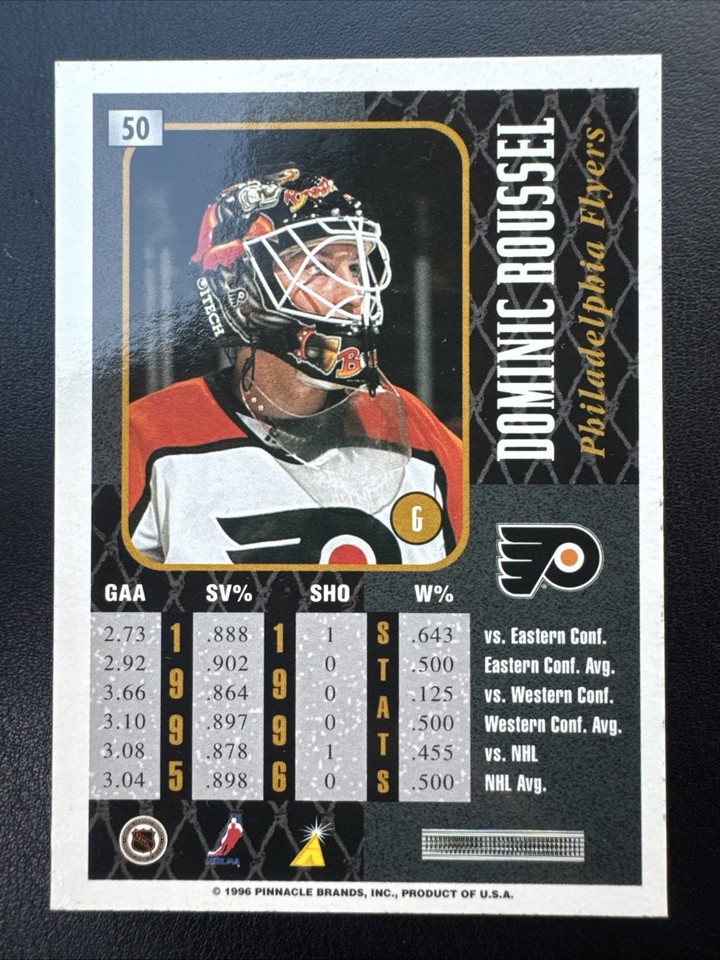 1996-97 Pinnacle Summit - Dominic Roussel #50 | eBay