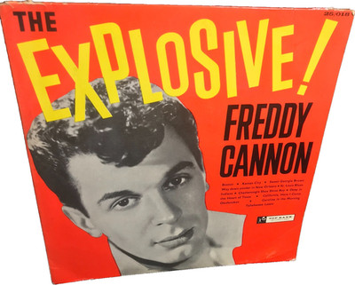 FREDDY CANNON the explosive 1960 UK TOP RANK MONO VINYL LP