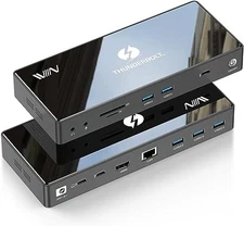 IVIIN Thunderbolt 4 Docking Station Dual Monitor 4K 16-in-1 Thunderbolt 4 Hub