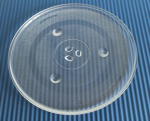 Mikrowellenteller 31,5cm Drehteller Mikrowelle Teller Universalteller Glasteller