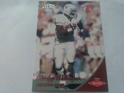 Ricky Williams Rookie Card 1999 Pacific Ricky Williams Rookie Card Texas Longhorns #449 | eBay