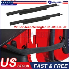 2X Door Limiting Check Strap Wire Protecting Harness For Jeep Wrangler JK JKU JL