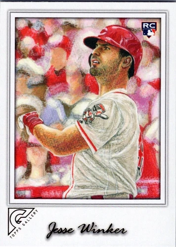 2017 Topps Gallery #94 Jesse Winker RC Cincinnati Reds