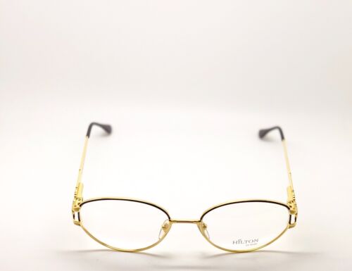 Vintage Hilton Park Lane 105 Oval Eyeglasses Optical Frame Brille Lunettes Glass - 第 1/9 張圖片