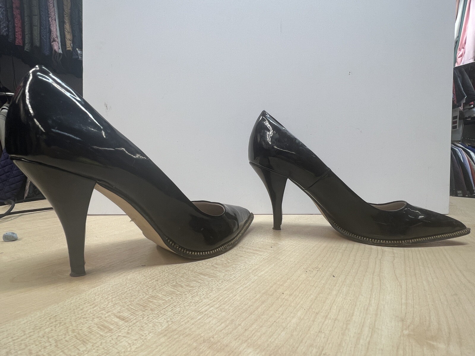 Zara Basic Collection Black High-Heel Stiletto Sh… - image 6