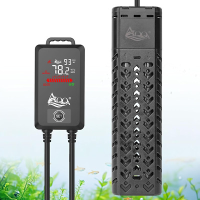 AQQA Aquarium Heizung, 800W Einstellbare Aquarium Heizstab,Temperatur Aquarium H