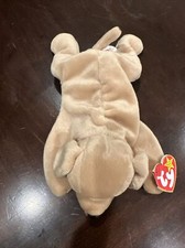 TY Beanie Babies Puppy Dog EX w/ Tag FETCH the Labrador, DOB feb 4, 1997