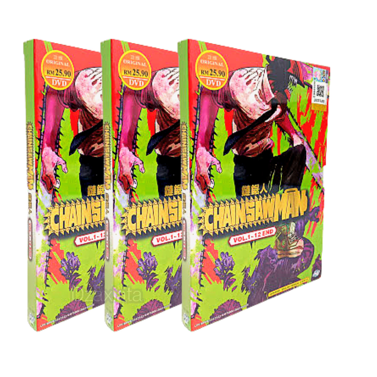 Anime DVD Chainsaw Man Complete TV Series Vol.1-12 End English Dubbed