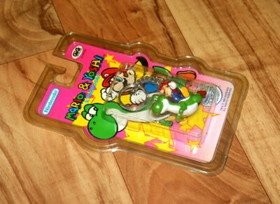 Nintendo SNES NES Super Mario World Mario & Yoshi 1993 figura rara llavero