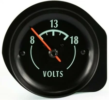 1968 - 1971 Corvette Volt Gauge Replaces Amp Gauge with Voltage Gauge C3 NEW