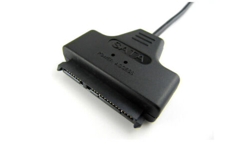 Neu 6.3cm HDD Laptop Festplatte USB Zu SATA Serienmäßige Ata 15+7 Adapter Kabel - Bild 2 von 5