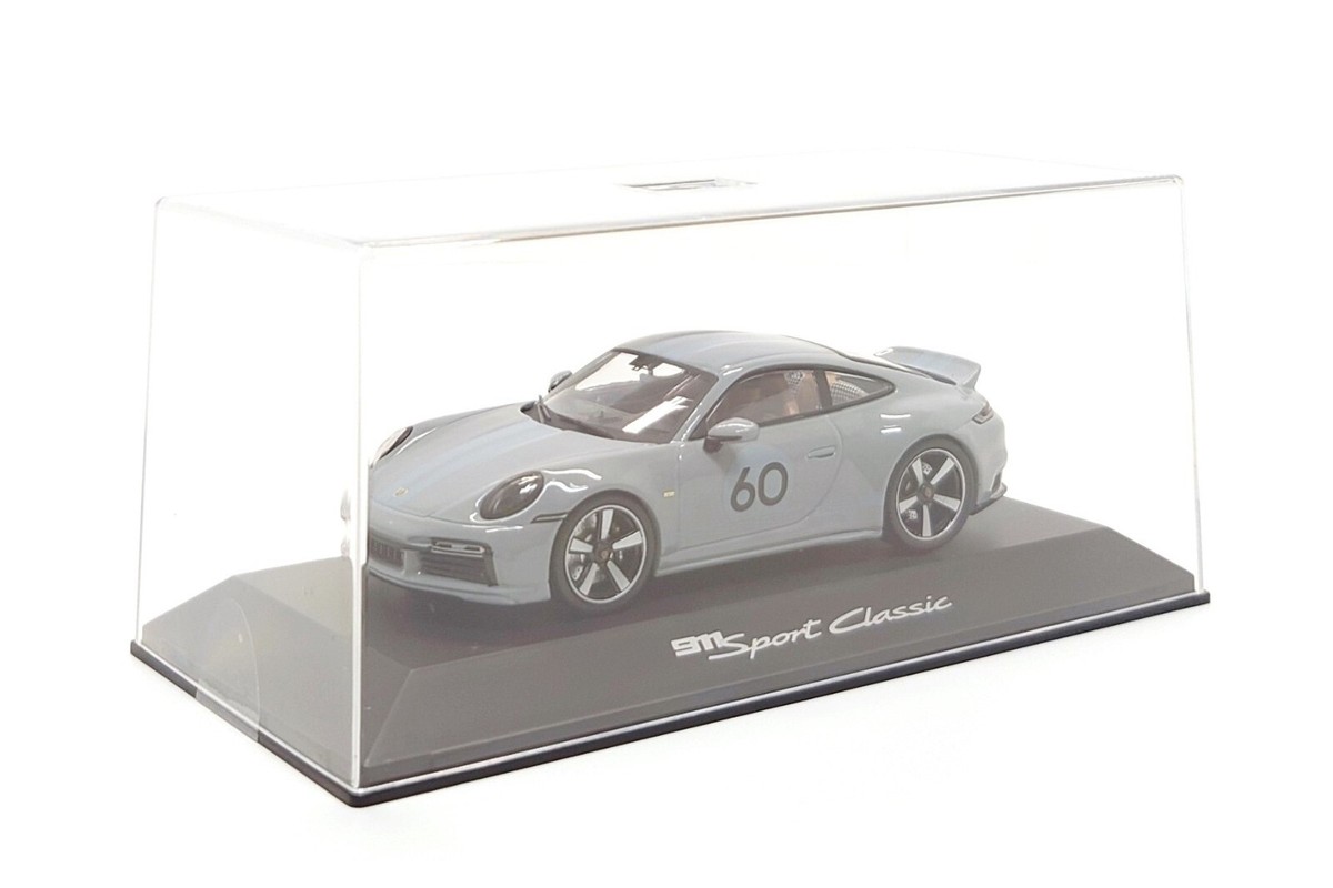 Spark 1:43 Porsche 911 Sport Classic (992) in Sport Grey Met