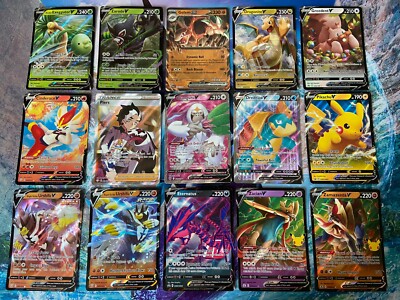 100 pokemon cards gx and ex Pokemon: Assorted Card Bundle - with Foils 5 Ultra Rare (V, GX, EX) Variety Plus 90 Common and Uncommon Pokemon Cards 4 Rare Cards over 100hp 5 Reverse Holo Cards Pokemon TCG : 100 Card