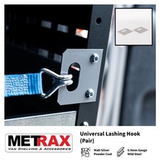 Lashing Hooks (Pair) Fit Van racking Truck Trafic T5 Transit Vivaro Sprinter