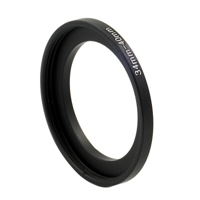 34-40 Step Up Filter Ring 34mm x0.75 Male to 40mm x0.75 Female Lens adapter