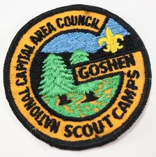 Vtg Goshen National Capital Area Council Scout Boy Scouts of America BSA Patch
