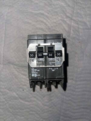 Eaton BR BQ 230230 Quadplex Circuit Breaker 4-Pole 120/240 Volt | eBay