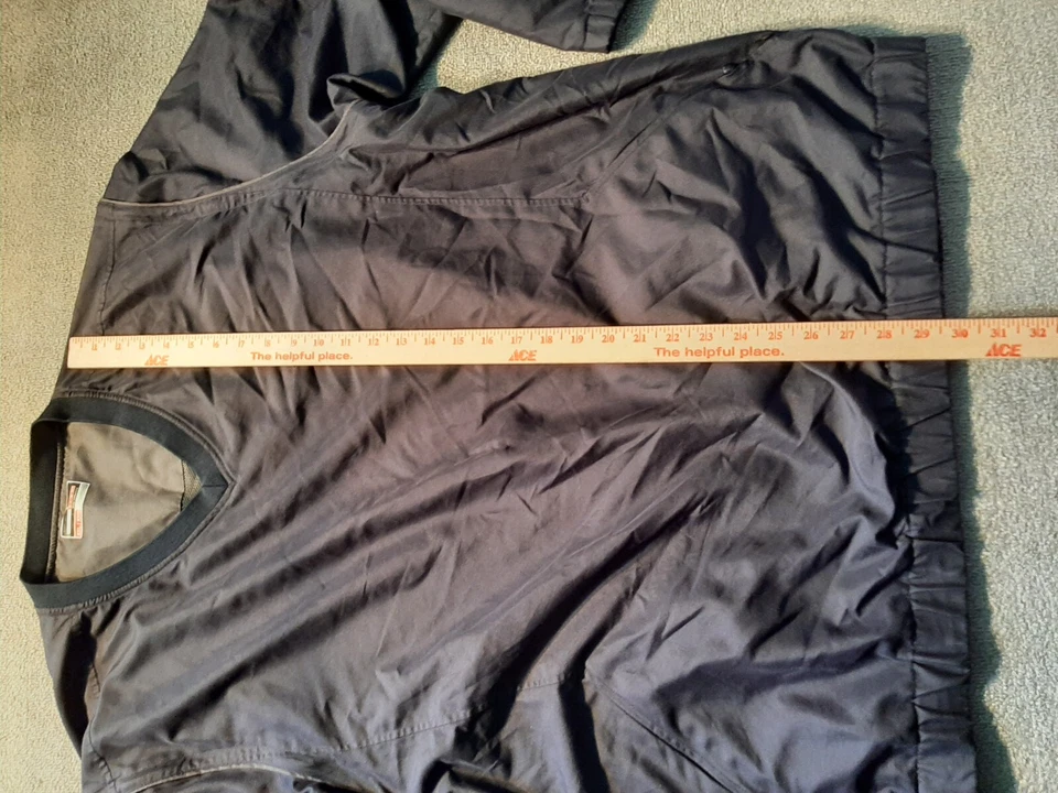 Chaqueta cortavientos Grand Slam XXL azul oscuro mangas antideslizantes para hombre Foto 2 de 4