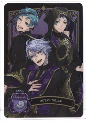 Disney Twisted Wonderland Metal Card J2-12 Octavinelle BANDAI