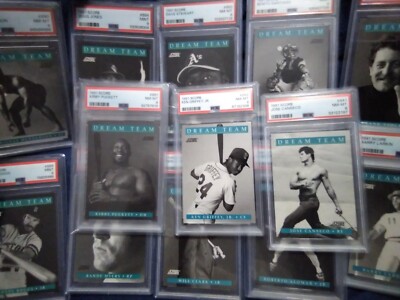 1991 Score DREAM TEAM Set 13 Cards PSA 8 or Higher See Pics 