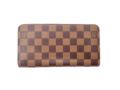 Louis Vuitton Damier Ebene Zippy Wallet N60015 | eBay Louis Vuitton Damier Ebene Zippy Wallet N60015 | eBay