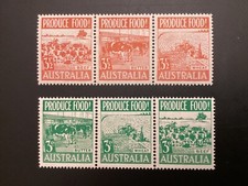 ICOLLECTZONE Australia 252A, 255A VF NH