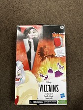 Disney Villains Cruella de Vil Fashion Doll Hasbro #F4538/F4563 ...
