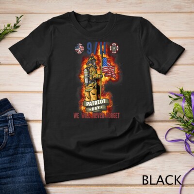 Patriot day 11th september we will never forget Memorial Day Unisex T-shirt