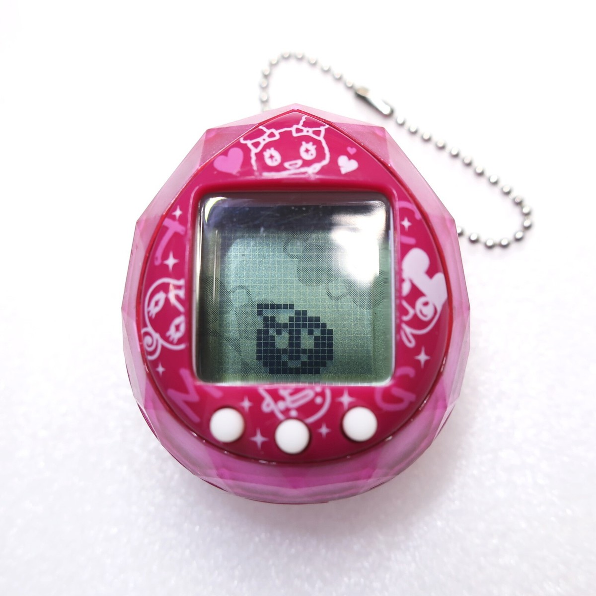 Tamagotchi ピンク ダイヤモンドパターン バンダイ Tamagotchi
