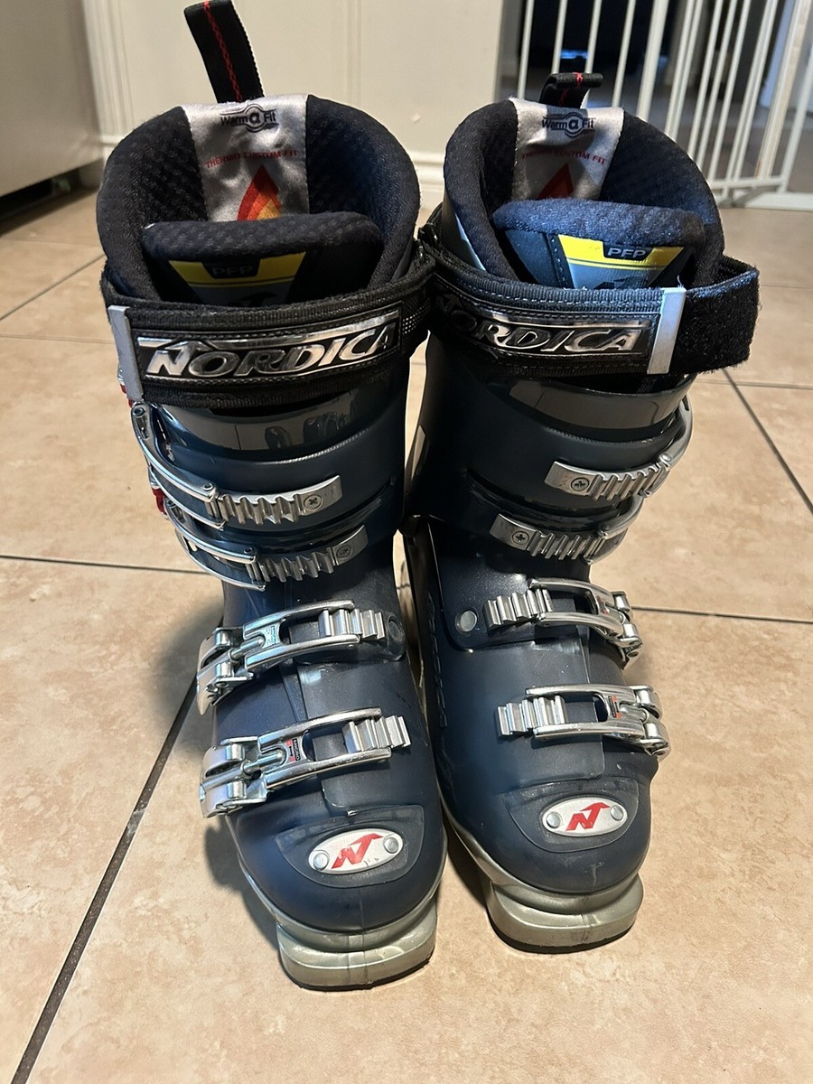 Nordica Womens Ski Boots Size Thermo Cushion Fit Servolock EUC!!