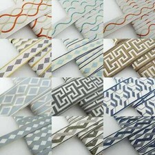 3cm 8cm Wide Flat Braid Curtain Soft Furnishing Costume BUY 1 2 Or 4 Metres 263D