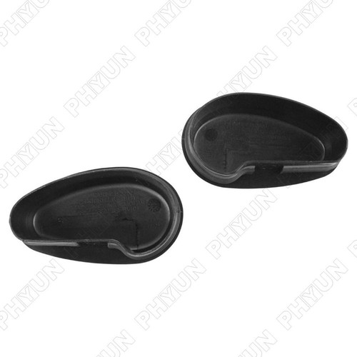 2pcs Tubular Side Steps End Cap Kit Black For 2009-2017 Dodge Ram 1500 2500 3500 - Picture 7 of 8