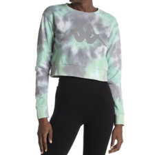 Kappa Women  s Active Galz Tie Dye Sweatshirt In Multi Sz XS